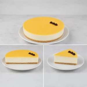 Vanilla-Baked Cheesecake`