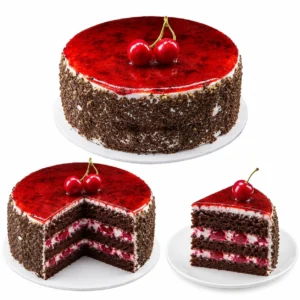 Black Forest Torte with chocolate cake and cherry flavour in Perth