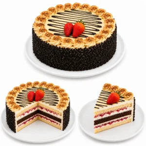 Choc Vanilla Torte