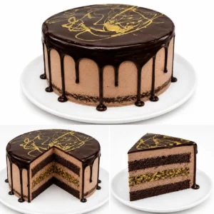 Dubai chocolate cake