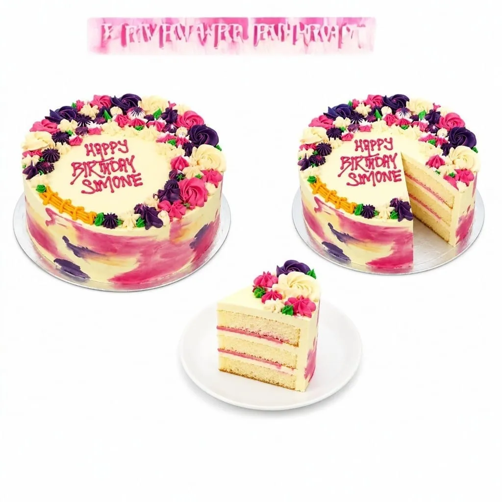 Girls Celebration Cake