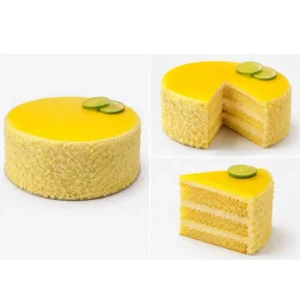 Lemon Raspberry Torte