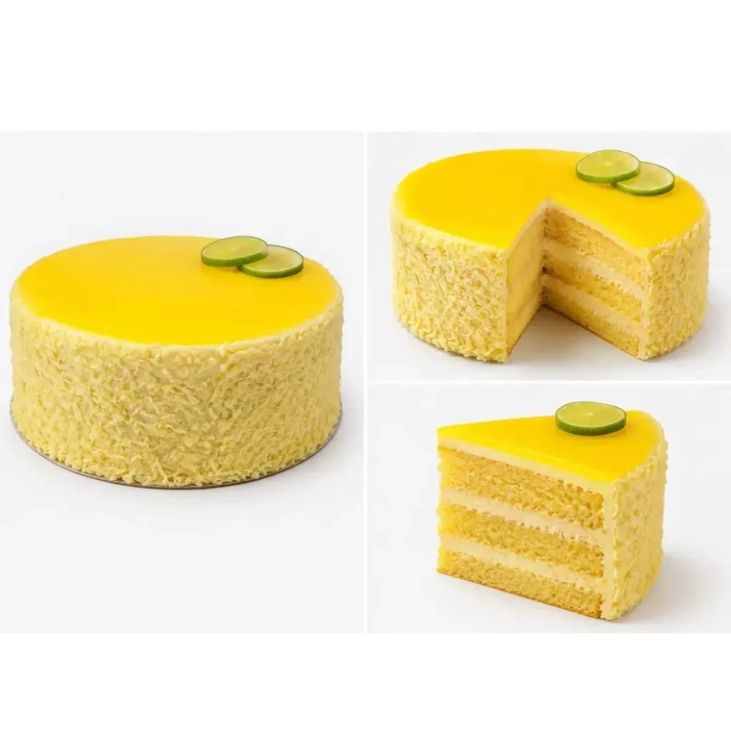 Lemon Raspberry Torte