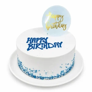 Midi size vanila sponge cake for boys