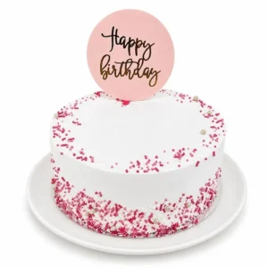Midi size vanila sponge cake for girls