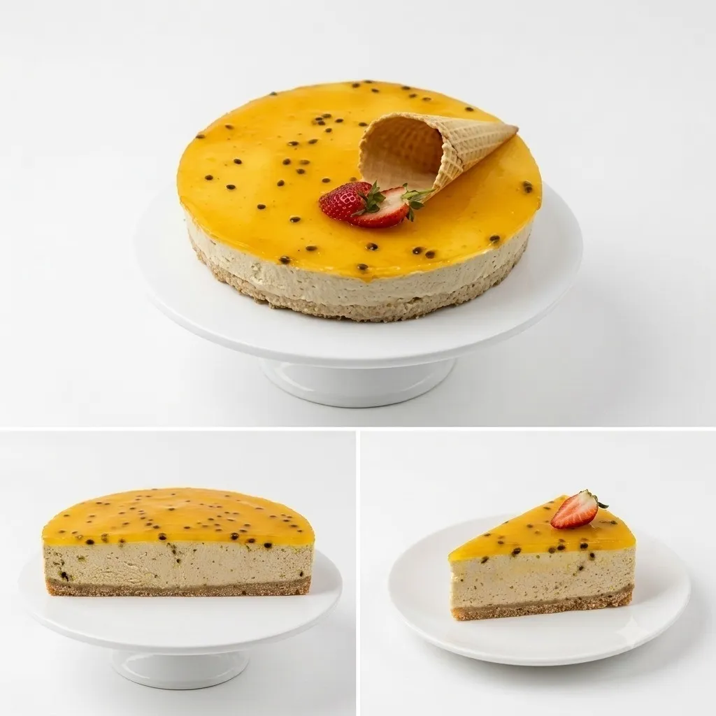 Passion Fruit Cheesecake