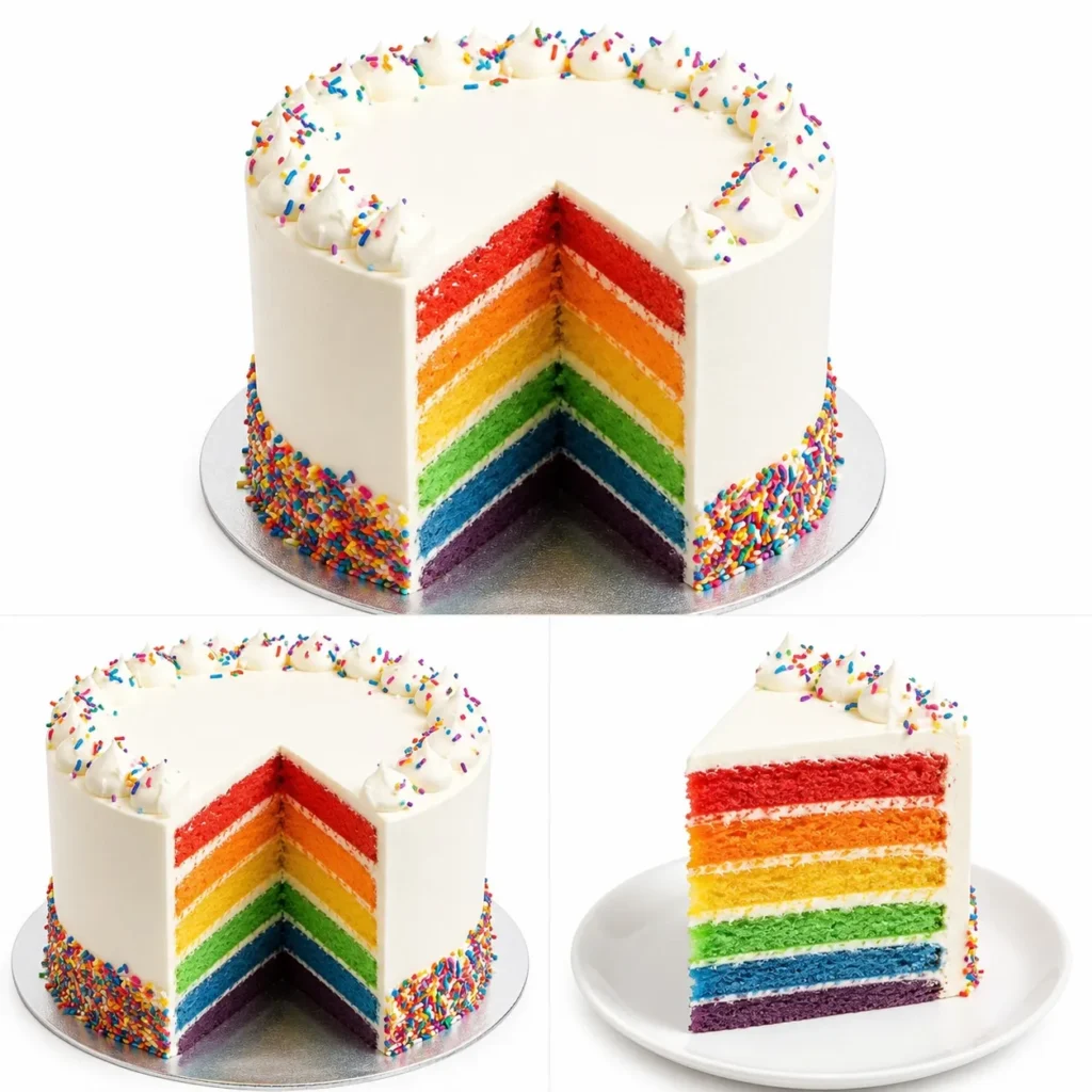 Rainbow Torte