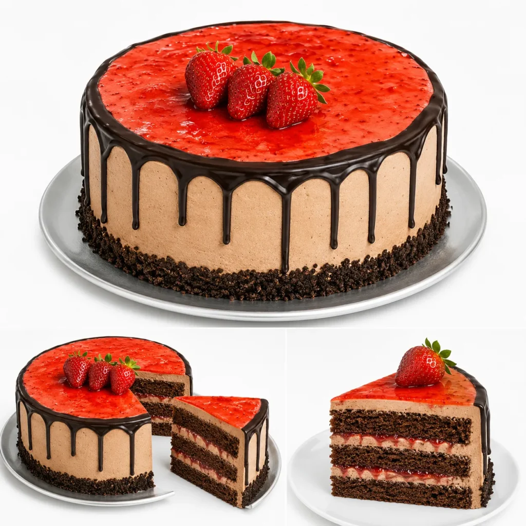 Royal Choc Drip Cake