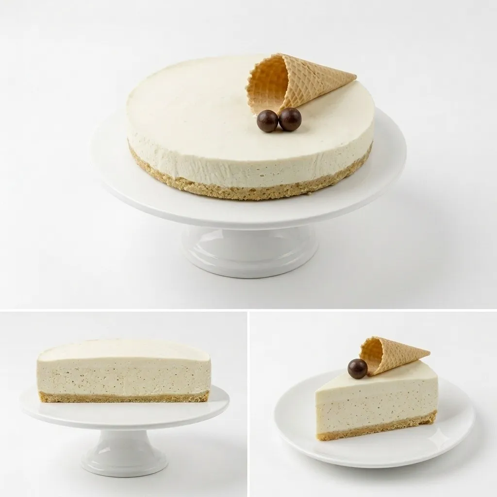 Vanilla Glazed Cheesecake